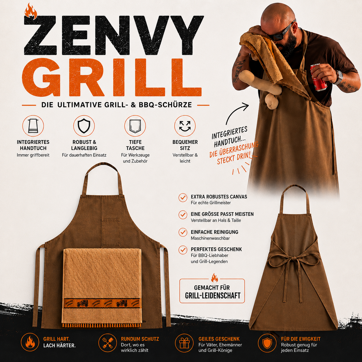 ZENVY™ GRILL Schürze